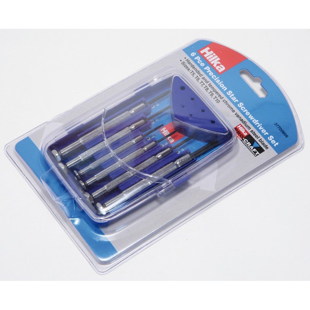 Hilka Screwdriver Set - Precision 6PC
