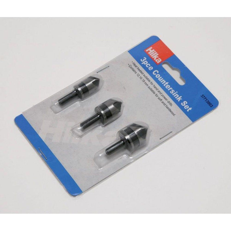 Hilka Countersink Bit Set 3PC