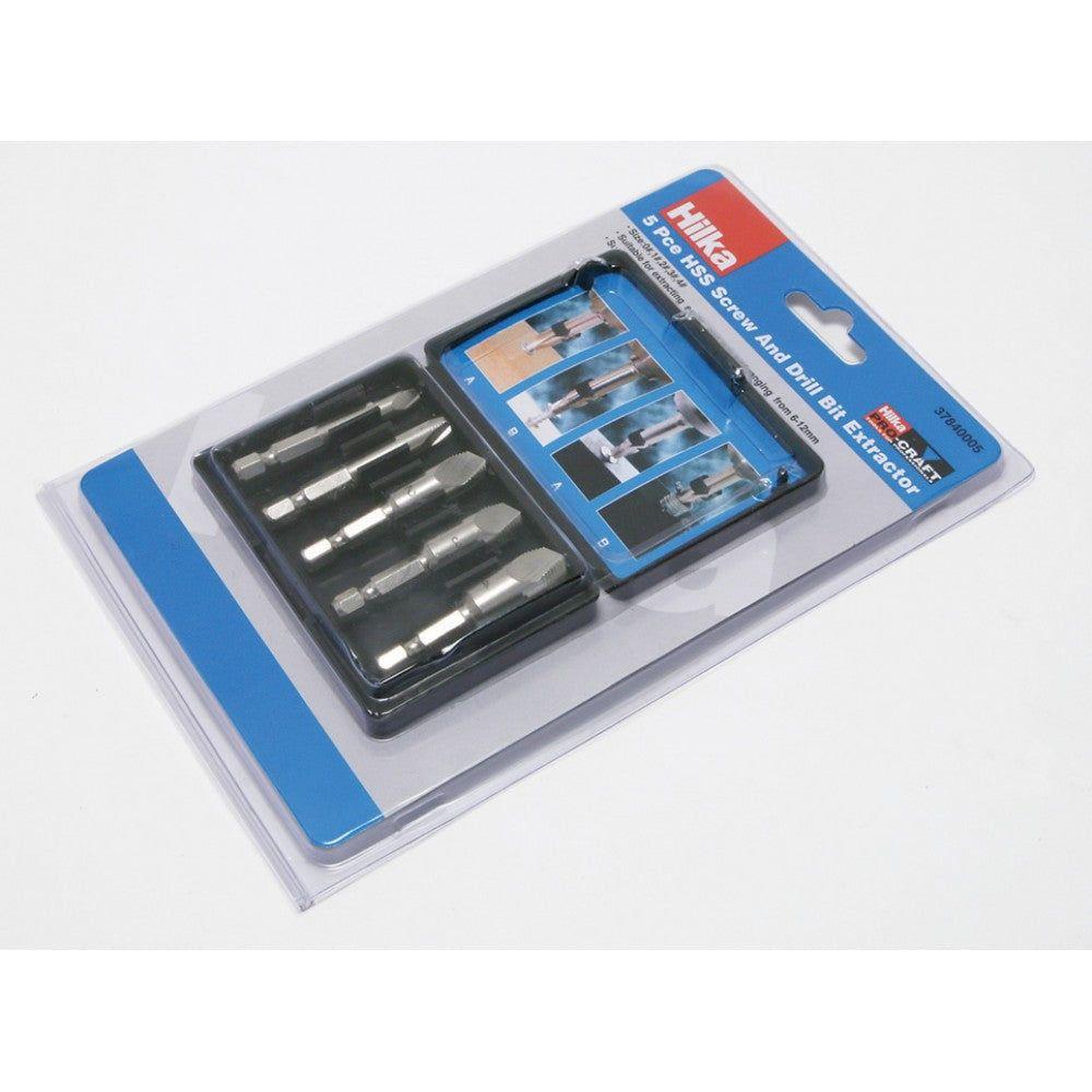 Hilka Screw ExtrACtor Set Hss - 5PC