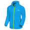 Mac In A Sac Kids Neon Waterproof & Breathable Jacket Blue