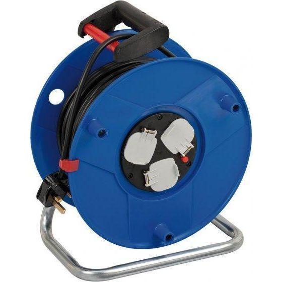 Brennenstuhl Cable Reel-13A 220V 2.5X40M Ext Black Garant