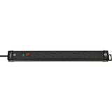 Brennenstuhl 13A 8 Gang Ext Lead 3M | Black