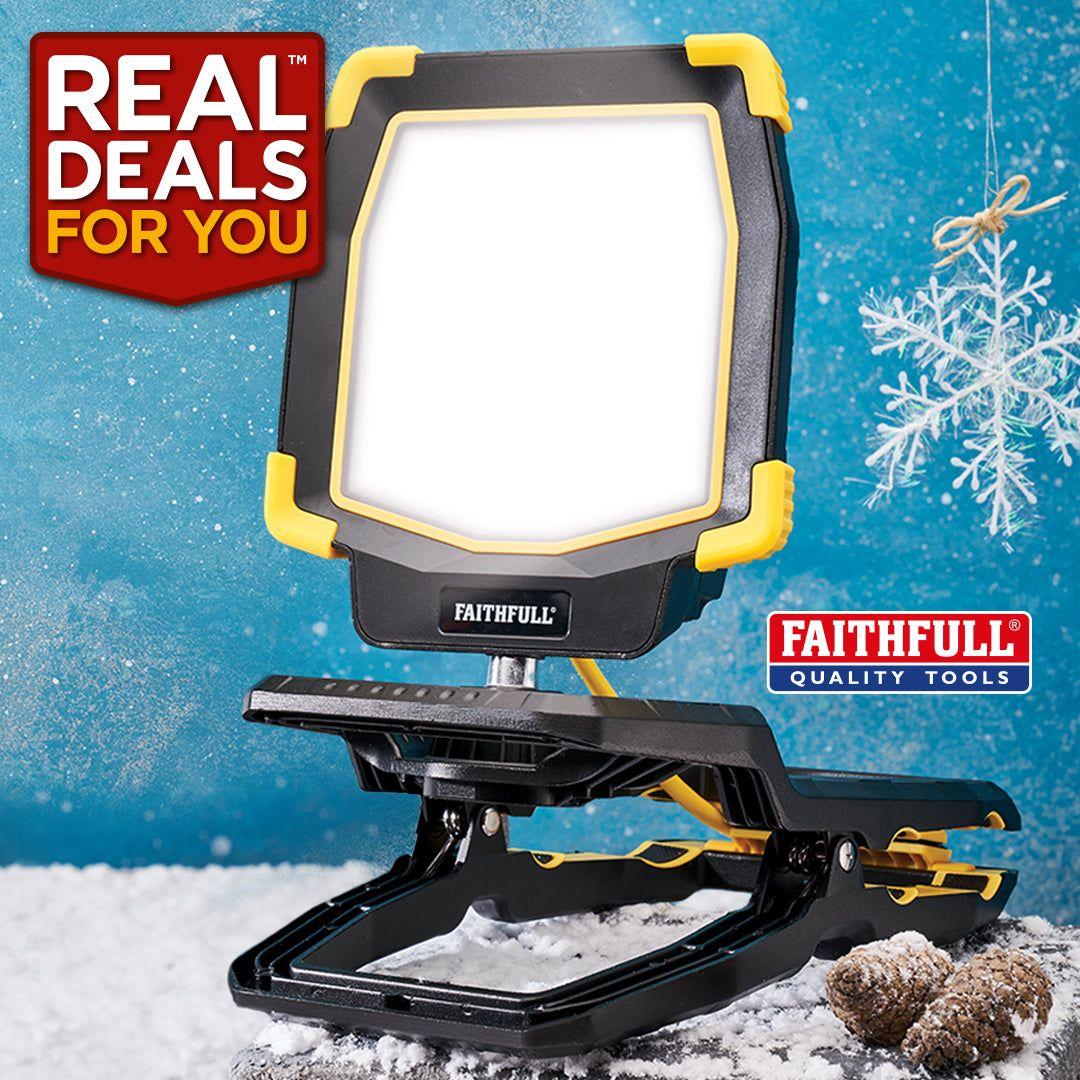 Faithfull 40W Clip Light 110V