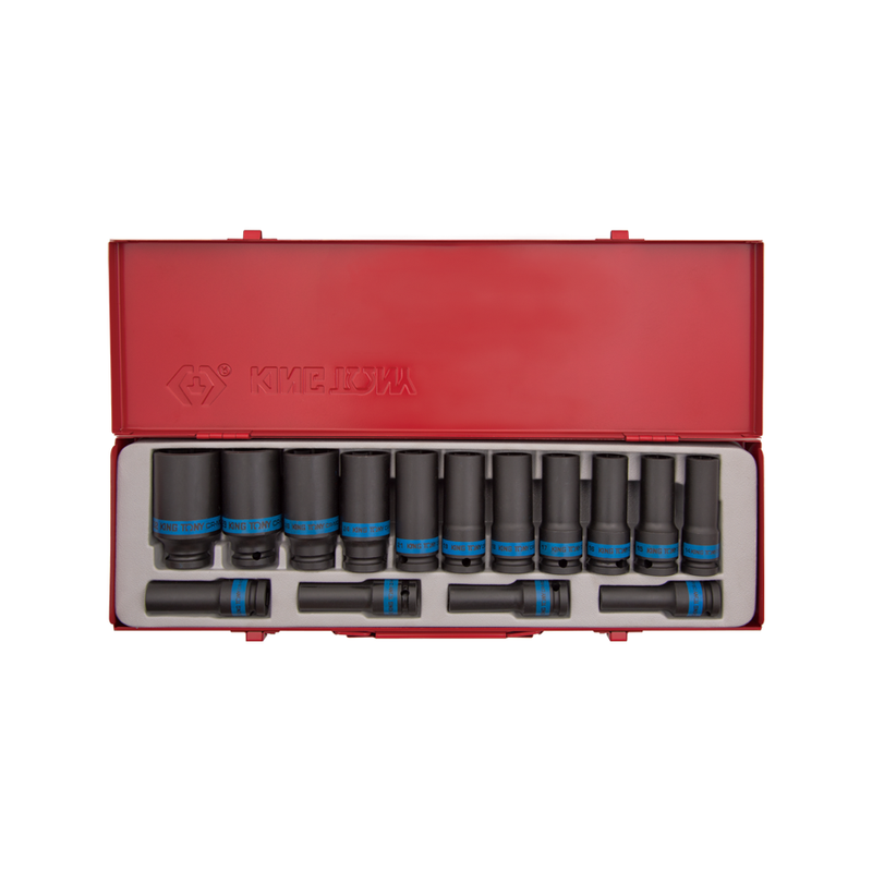 King Tony Socket Set-12D Impact Deep 15PC