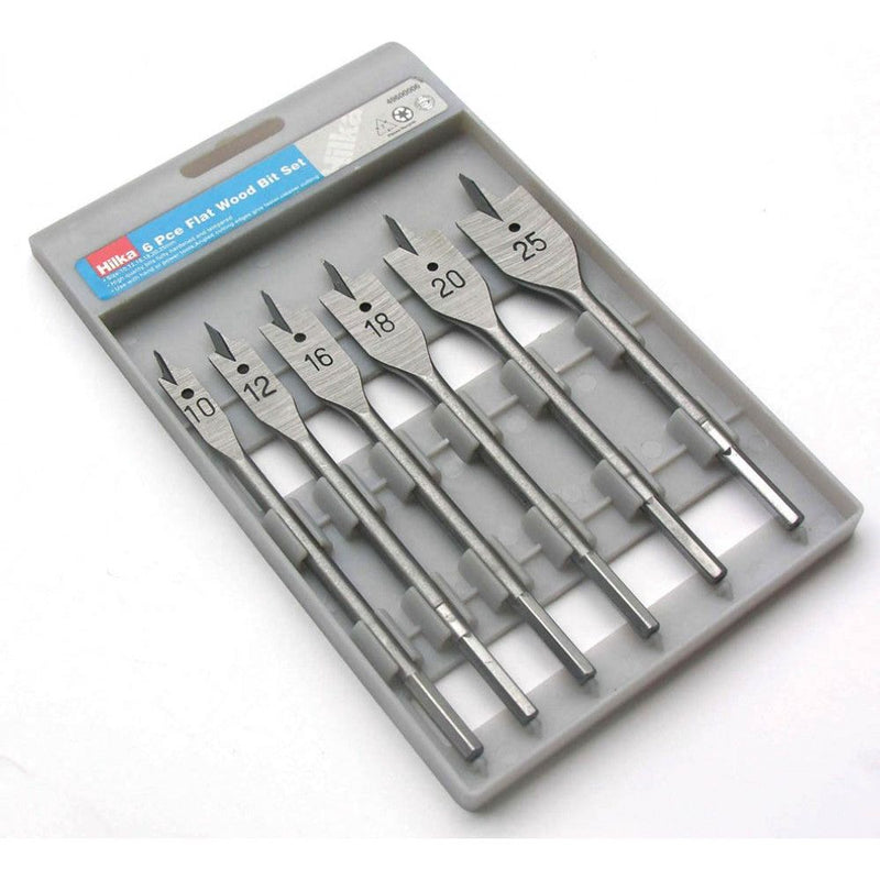 Hilka Flat Wood Bit Set - 3PC