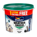 Dulux Brilliant White 10L Weathershield
