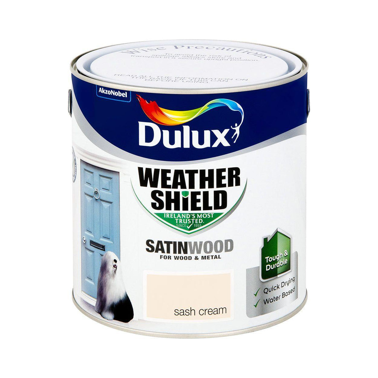 Dulux Exterior Satinwood Sash Cream - 2.5L