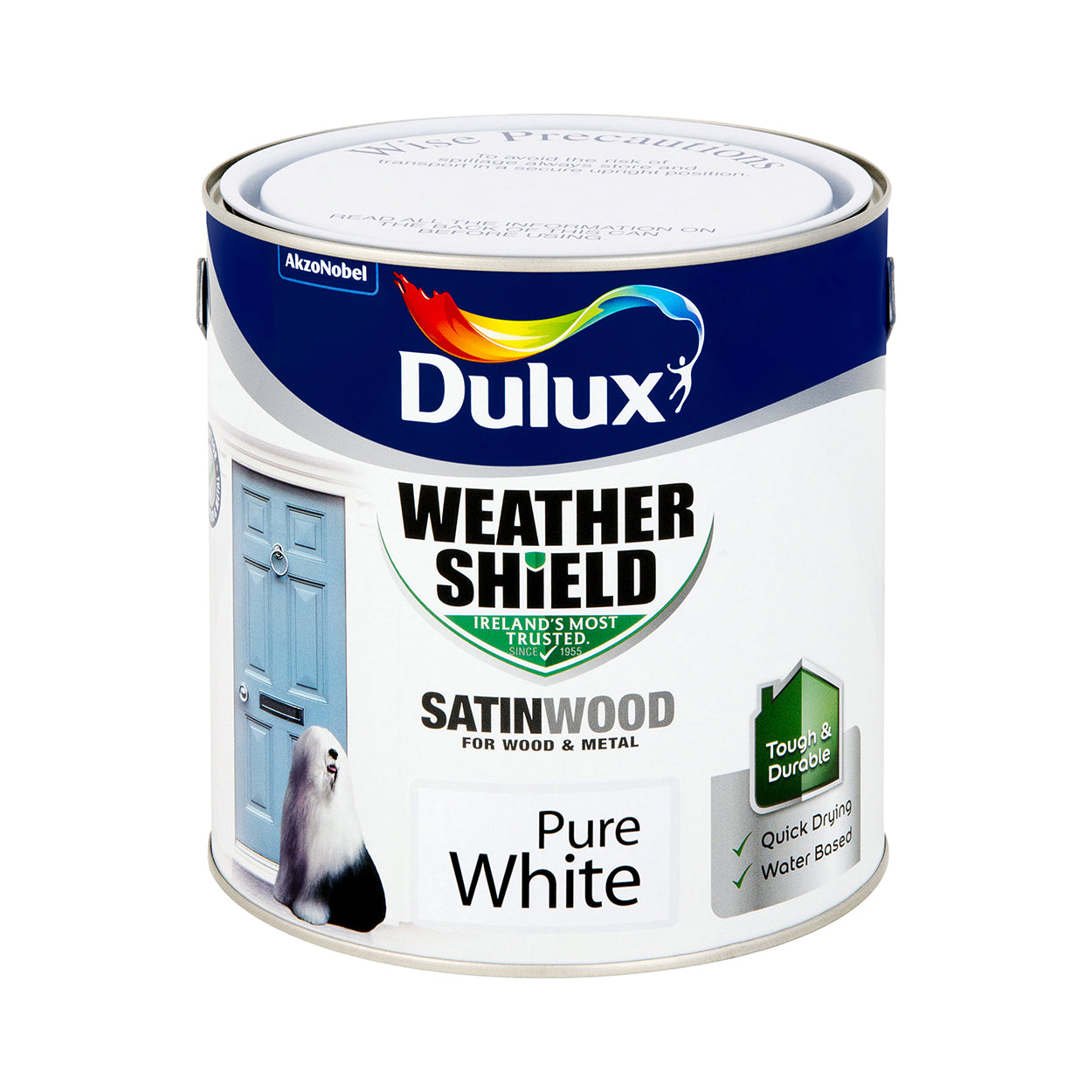 Dulux Exterior S Wood Brilliant White 2.5L