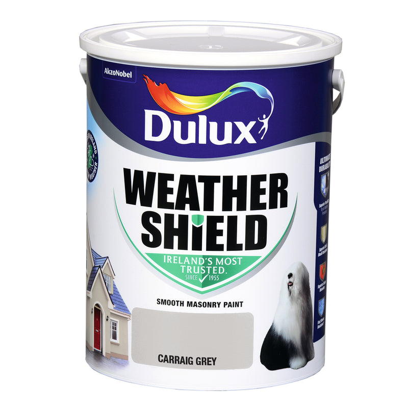 Dulux Carraig Grey 5L Weathershield