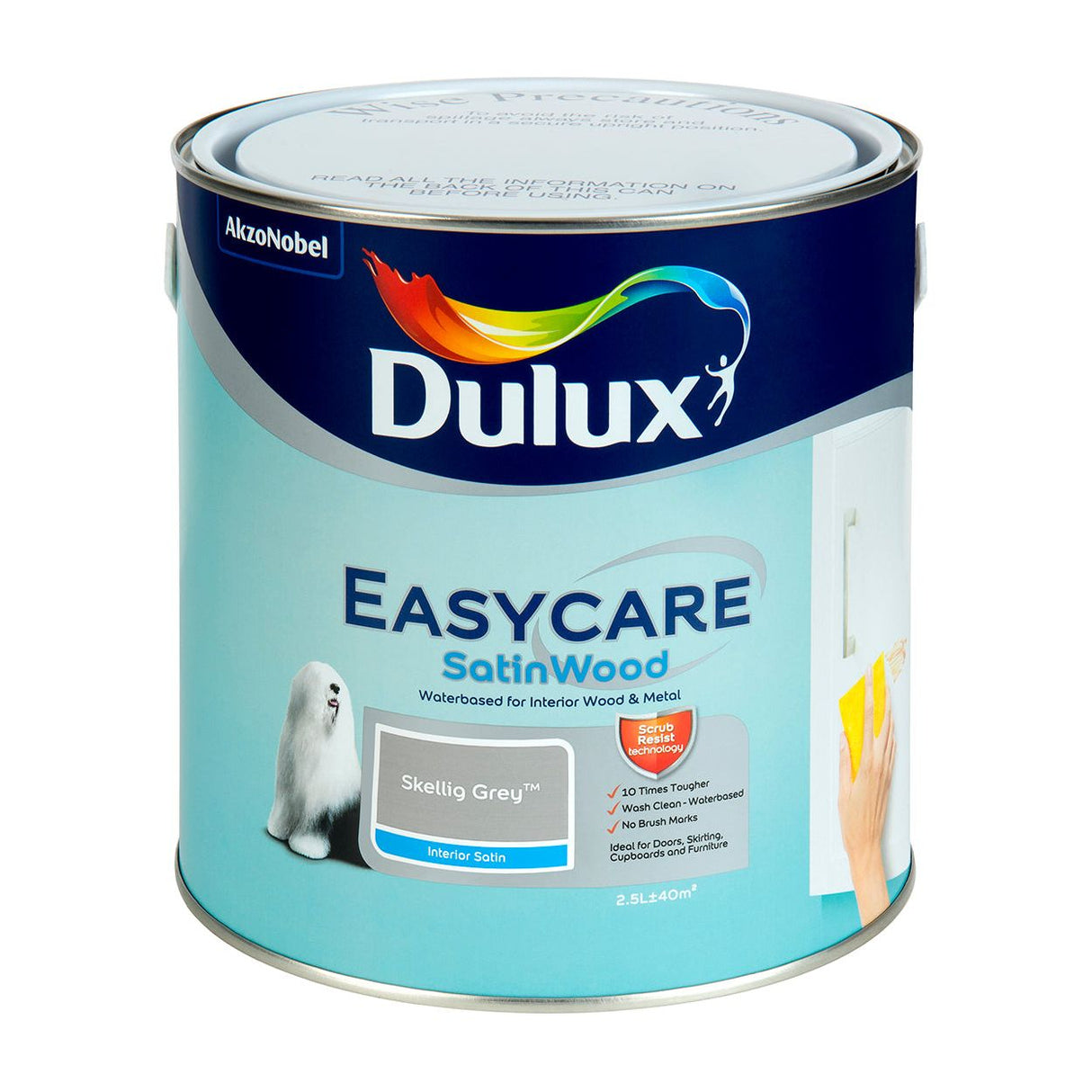 Dulux Satinwood Skellig Grey 2.5L