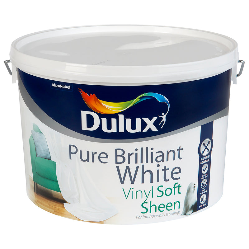 Dulux Soft Sheen B White 10L