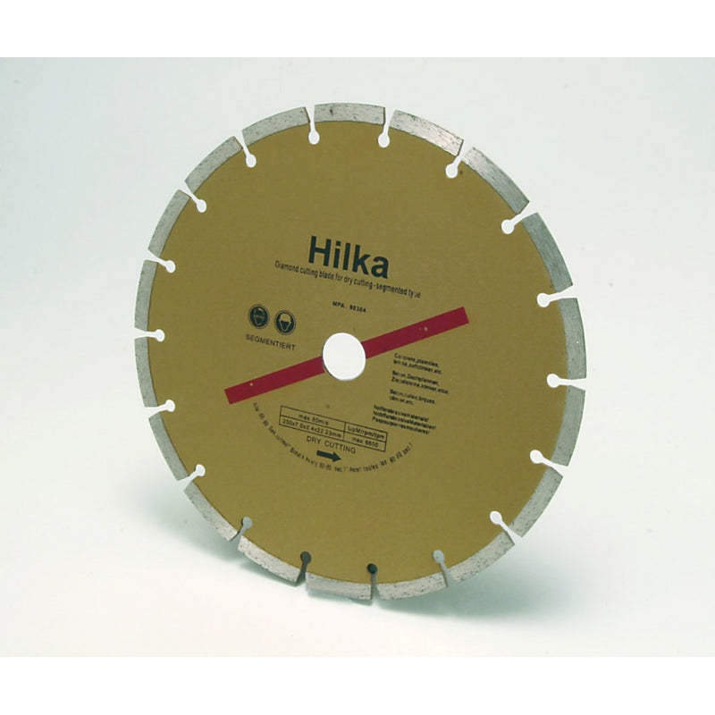 Hilka Diamond Disc - 230mm Segmented Cutting 9In