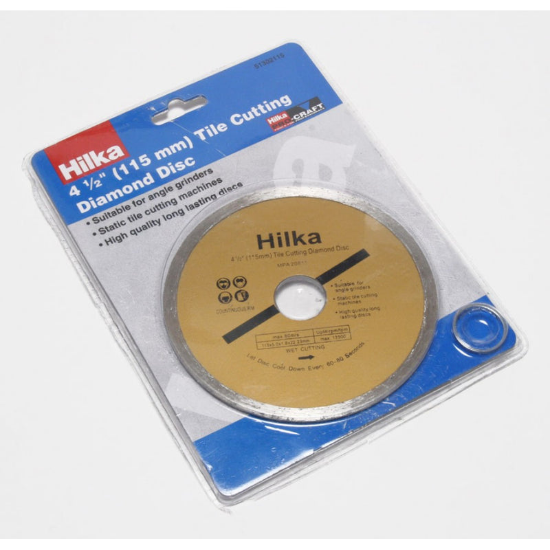 Hilka Diamond Disc - Continuous 115mm