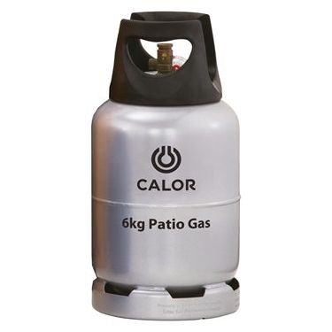 Calor Patio Gas Refill 6kg Lightweight Grey Cylinder