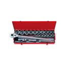 King Tony Socket Set-34D 23PC mm