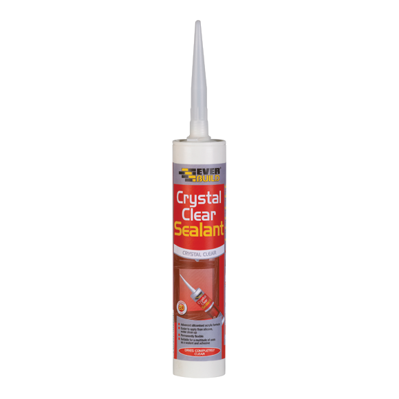 Everbuild Silicone - Crystal Clear
