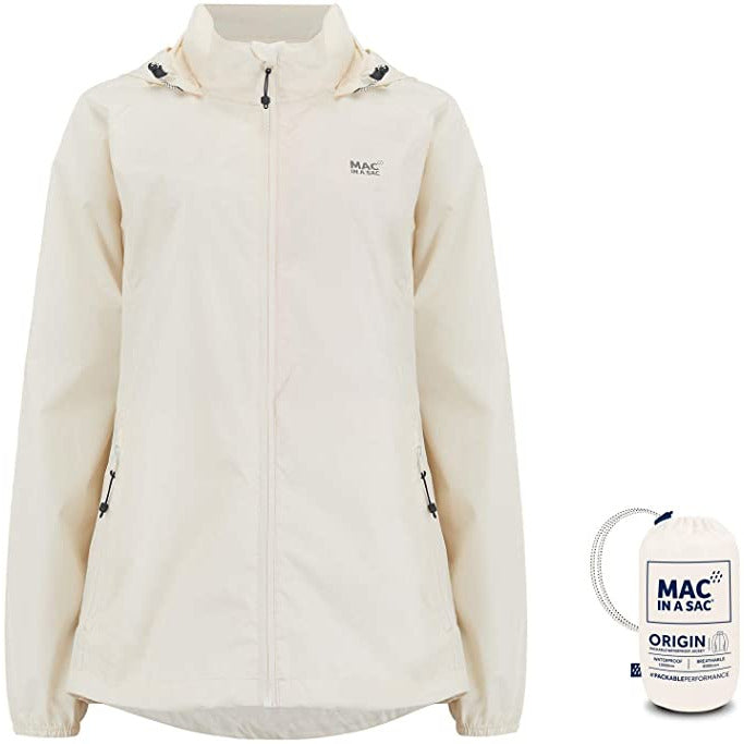 Mac In A Sac Origin Waterproof & Breathable Jacket Ivory