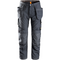 Snickers 6201 All Round Steel Grey Cordura Work Trousers