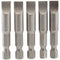 Draper - 5PC 50mm 8.0mm P.Slot.S/D Bit
