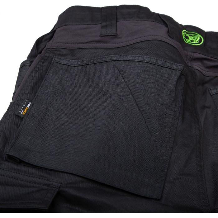 Apache Bancroft Slim Fit Stretch Holster Trousers Black