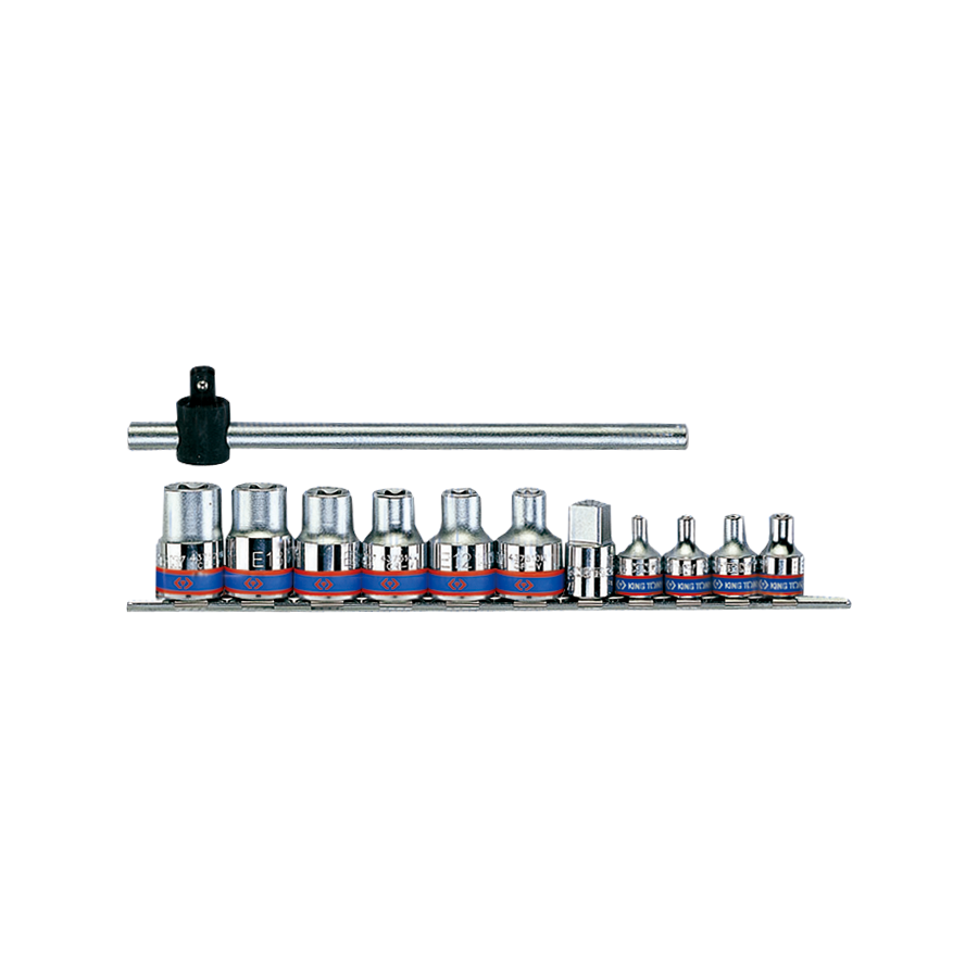 King Tony Socket Set-Torx 38D+12D 12PC