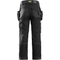Snickers Workwear 7505 Junior Trousers Black Rear View