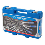 King Tony 7582MR Socket & Spanner Set 1/4D 1/2D 83pc