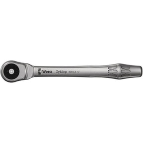 8003 A Zyklop Metal Ratchet with push-through square and 1/4" drive1/4" x 141 mm