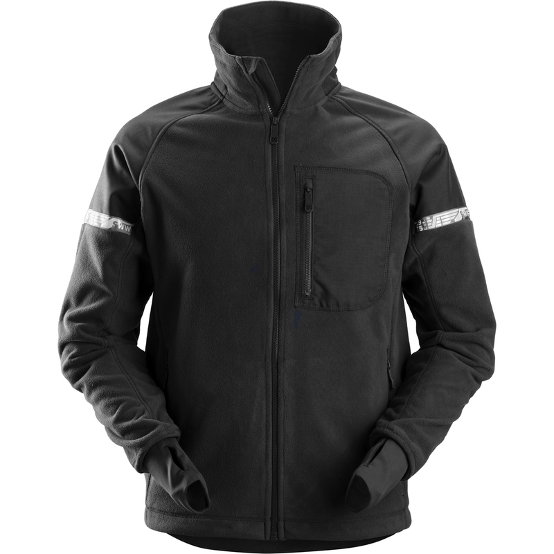 Snickers 8005 Windproof Fleece Jacket Black