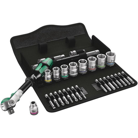 8100 SB 6 Zyklop Speed Ratchet Set3/8" drivemetric29 pieces