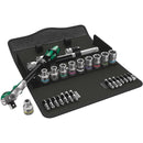 8100 SC 6 Zyklop Speed Ratchet Set1/2" drivemetric28 pieces
