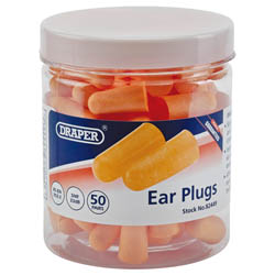 Draper Ear Plugs - 50Pr