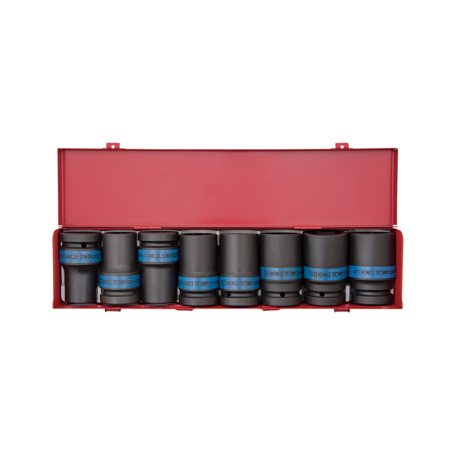 King Tony Socket Set-1D Deep Impact 8PC