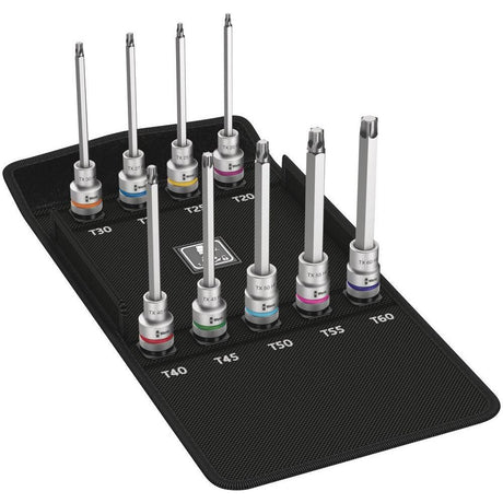 8767 C TORXÂ¬Â® HF 3 Zyklop bit socket set with 1/2" drivewith holding function9 pieces