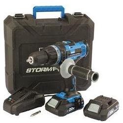 Draper Stormforce Hammer Drill 20V 2 x 2Ah Batteries & Charger
