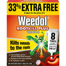 Weedol Rootkill Plus Weedlkiller 8 Tubes