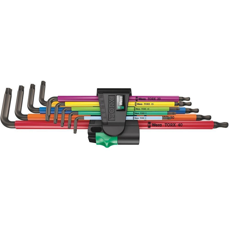 Wera 967/9 TX XL Multicolour 1 L-key set | TedJohnsons.com