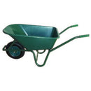 Buildworx Green PVC Wheelbarrow 100L
