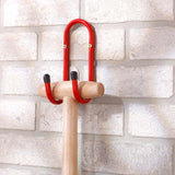 Mottez Double Storage Hook 70mm Red