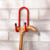 Mottez Double Storage Hook 70mm Red