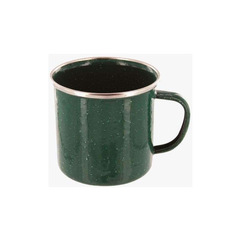 Highlander Enamel Mug Green Deluxe