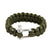 Highlander Paracord Bracelet D Ring Olive