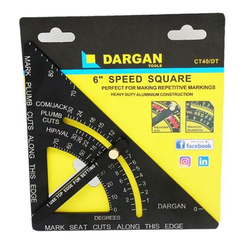 Dargan 12in Adjustable Carpenter's Speed Square