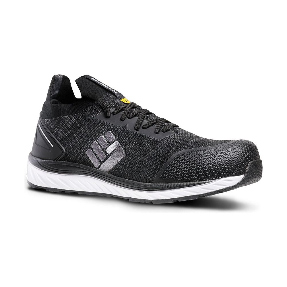 To Work For Cool Down Safety Trainer Shoe Black