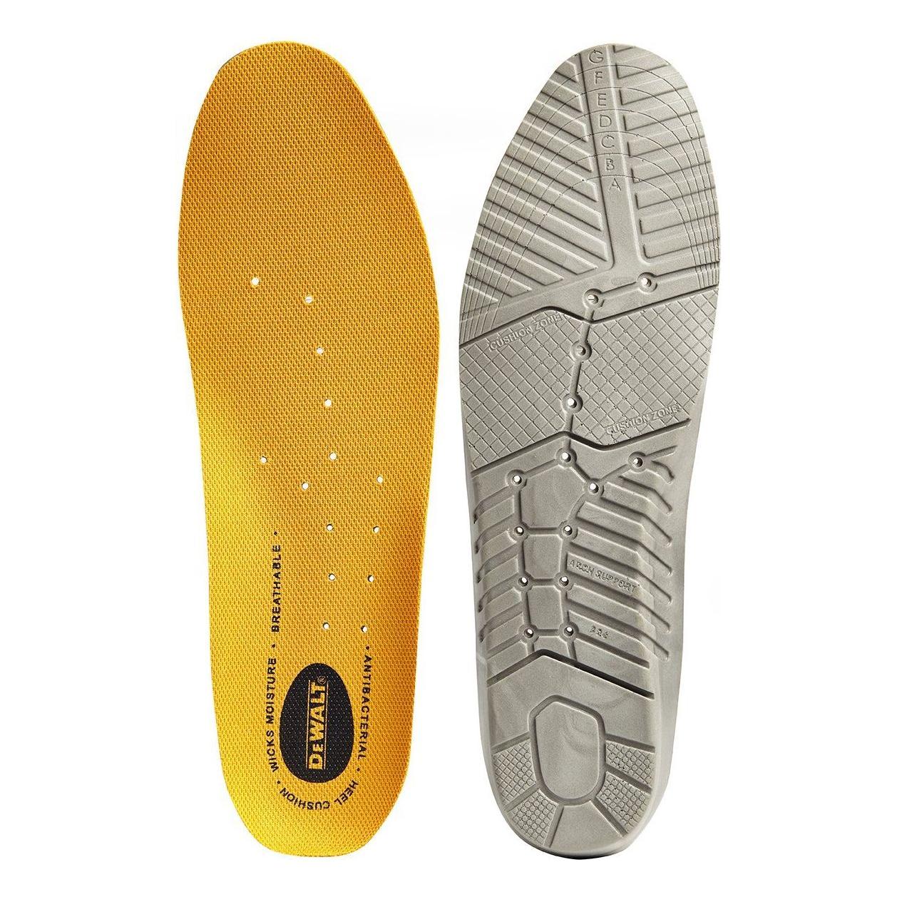 DeWalt PU Comfort Insoles - Yellow