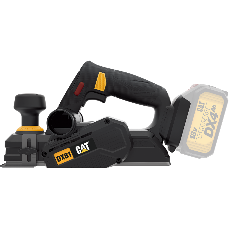 CAT DX81B 18V Brushless Planer - Bare Unit