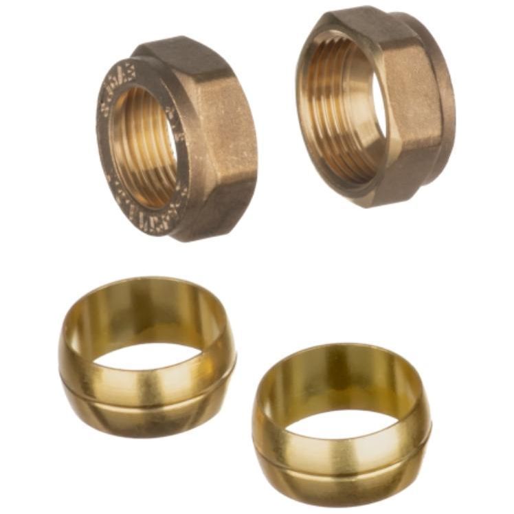 EasiPlumb Nuts & Olives 1/2in (2)