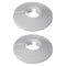 EasiPlumb Trim Hole Pipe Covers 3/4in (2) White