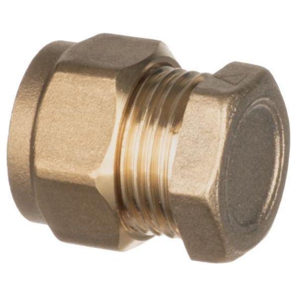 EasiPlumb Blank Plug 1/2 Brass 351 Stop End