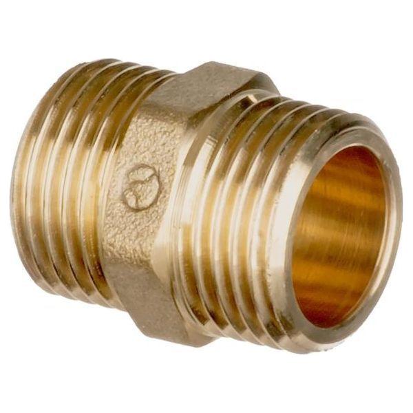 EasiPlumb Nipple Hex 38BSP Brass 073